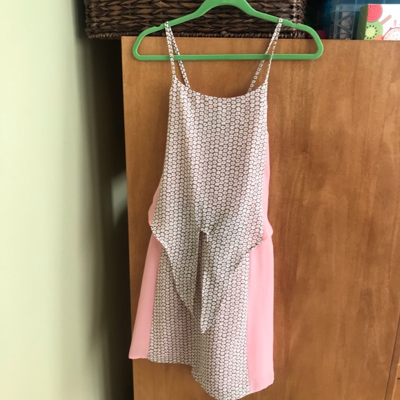 Eddie and Stine Girls 10 Dress Peach tan floral - Picture 3 of 11